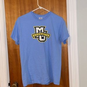 Light Blue Marquette University T shirt